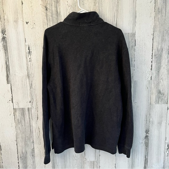 Polo By Ralph Lauren Men’s 1/4 Zip Pullover Sweater Size Large 100% Cotton - Picture 5 of 5